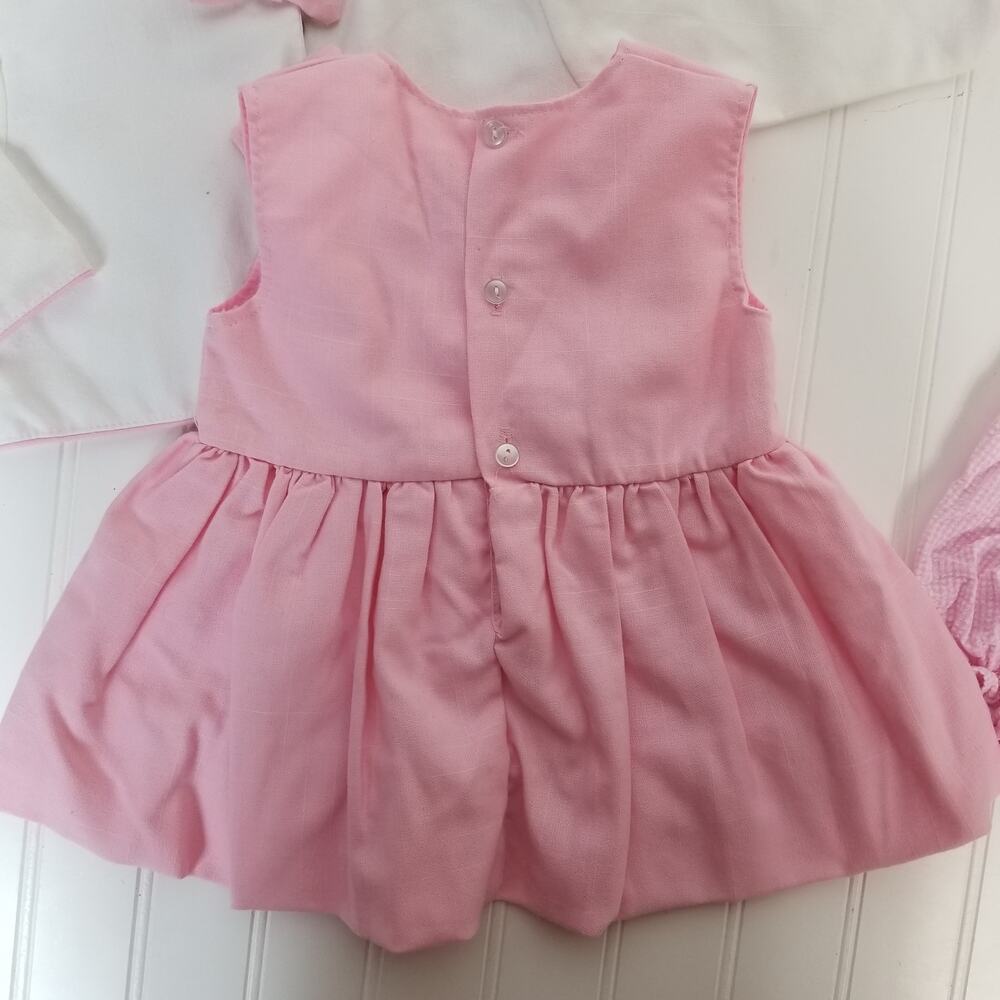 Infant Vintage Bundle 6-12 Month Dress Bloomers - Picture 4 of 14